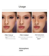 Long-Lasting Pigmented Face Blusher Powder