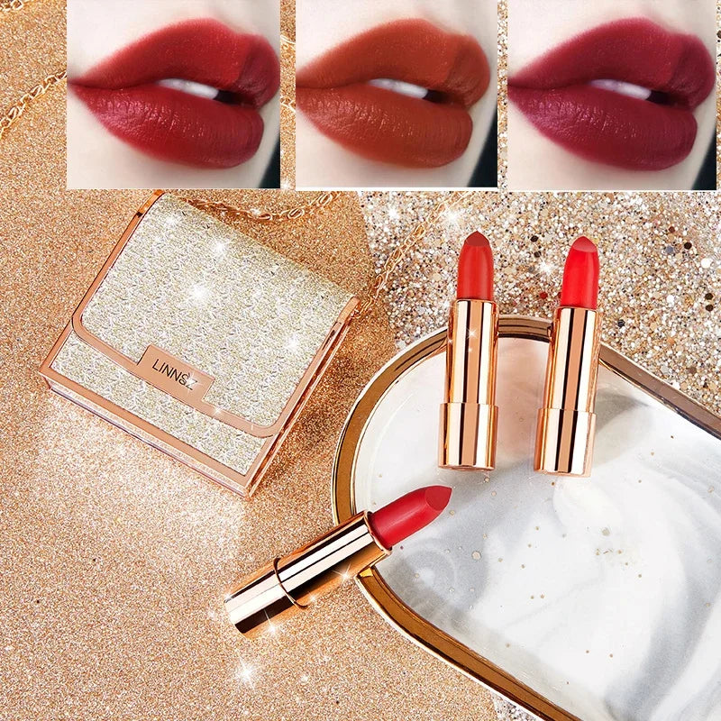 Matte Velvet Lipstick Set in Luxury Gift Case - 59