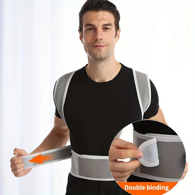 Adjustable Posture Corrector Back Support Brace - 5