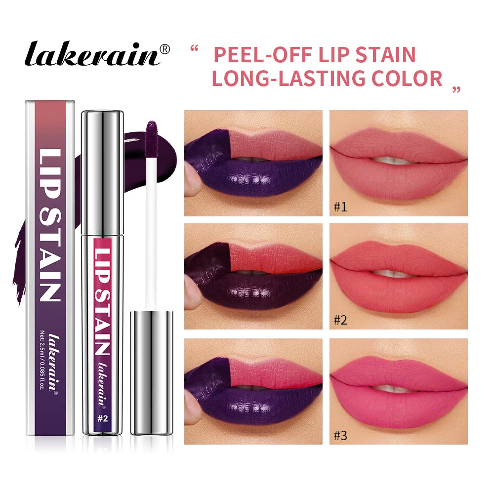 Waterproof Peel-Off Matte Lip Stain