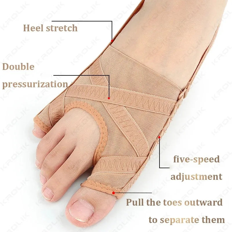 Adjustable Bunion Corrector and Toe Straightener - 8