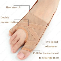 Adjustable Bunion Corrector and Toe Straightener