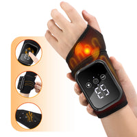 Heated Vibration Ankle Massager Brace for Pain Relief