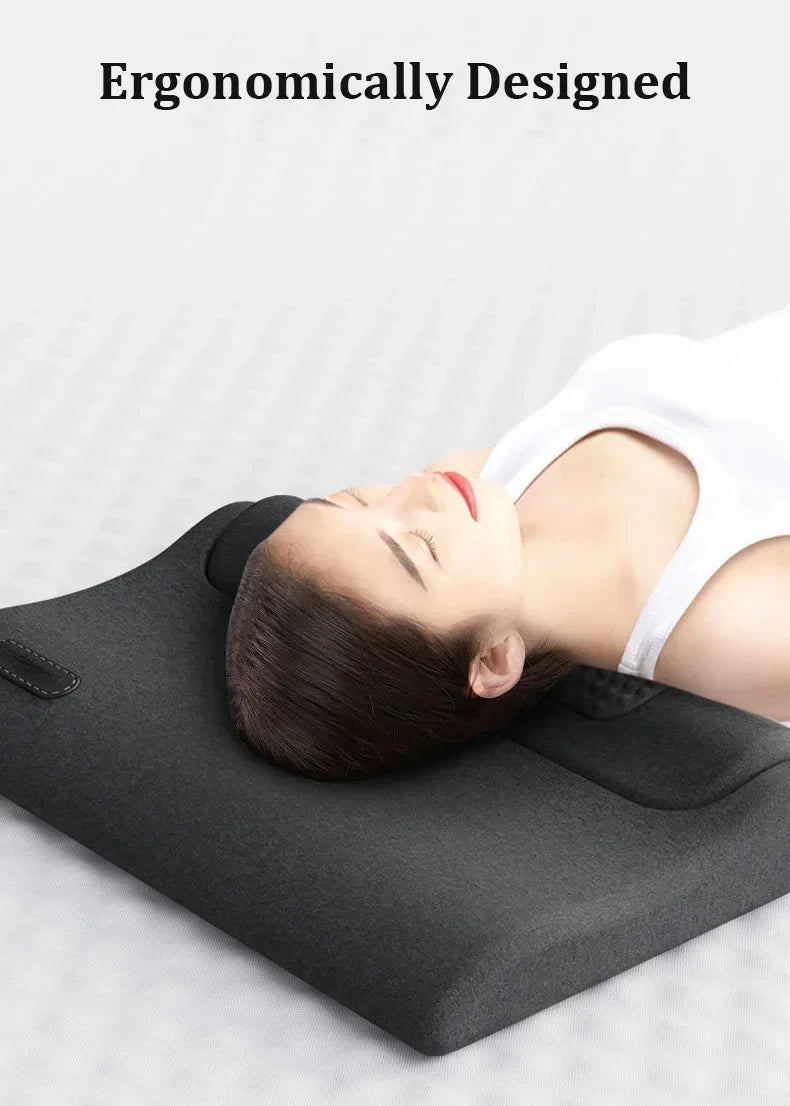 Electric Heated Cervical Neck Traction & Massage Pillow - 12