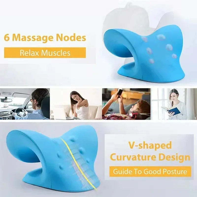 Cervical Neck Traction Stretcher for Pain Relief - 14