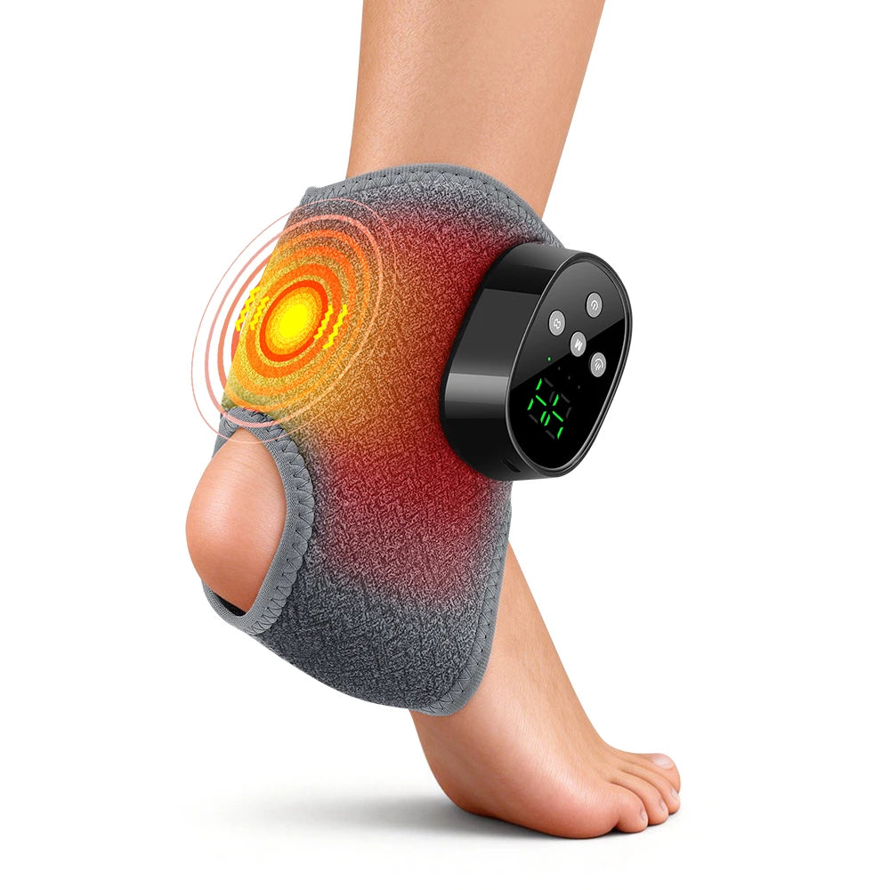 Portable Heated Vibration Leg and Foot Massager - 31