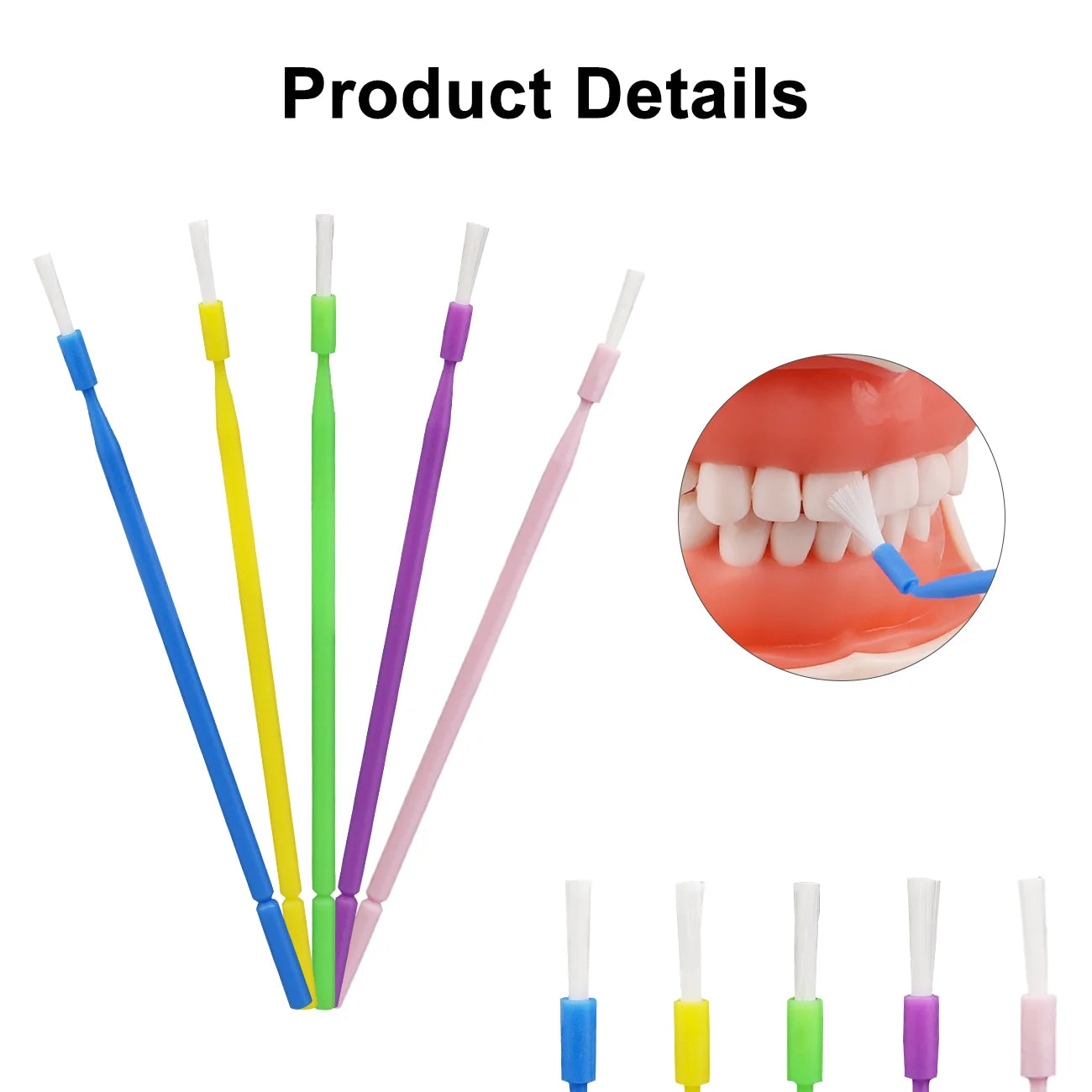 Disposable Dental Micro Brushes for Precision Oral Care - 3