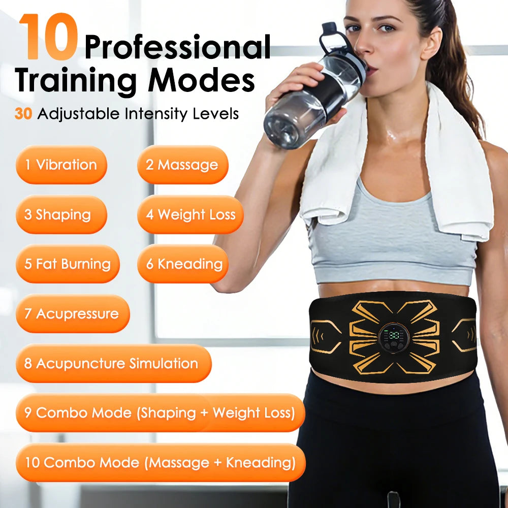 EMS Smart Muscle Toning Belt for Abdominal Workout - 2