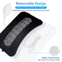Adjustable Airbag Back Stretcher and Lumbar Support