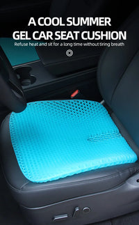 Breathable Honeycomb Gel Seat Cushion for Office and Car