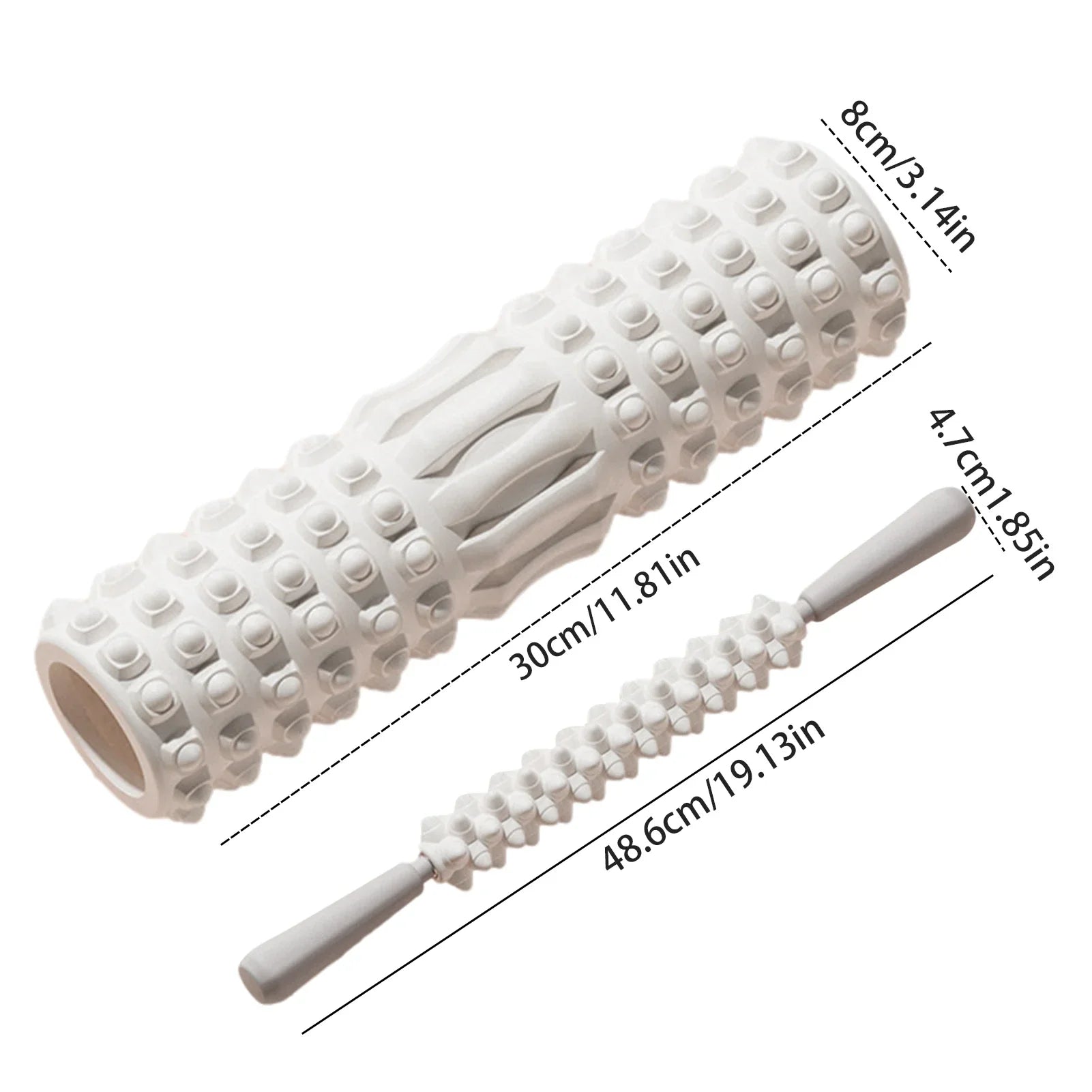 High-Density Foam Muscle Recovery Roller for Deep Tissue Massage - 6