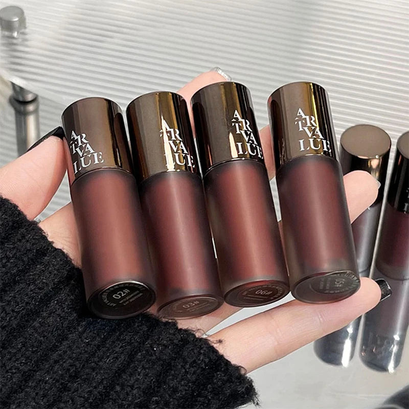 Matte Velvet Lip Glaze for Long-Lasting Soft Mist Finish - 4