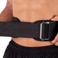 Self-Locking Weight Lifting Belt for Stability and Support