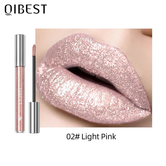 Diamond Shimmer Waterproof Liquid Lip Gloss