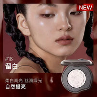 Emotional Shimmer Pressed Powder Blush for Natural Radiant Glow