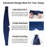 Silk Mulberry Sleep Mask for Deep Sleep