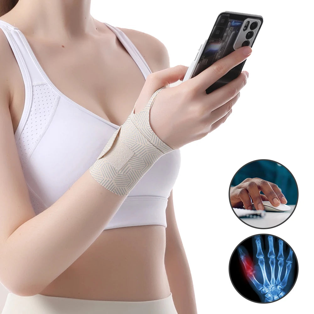 Adjustable Elastic Wrist Support Brace for Pain Relief - 8