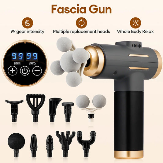 11-in-1 Professional Electric Muscle Massage Gun
