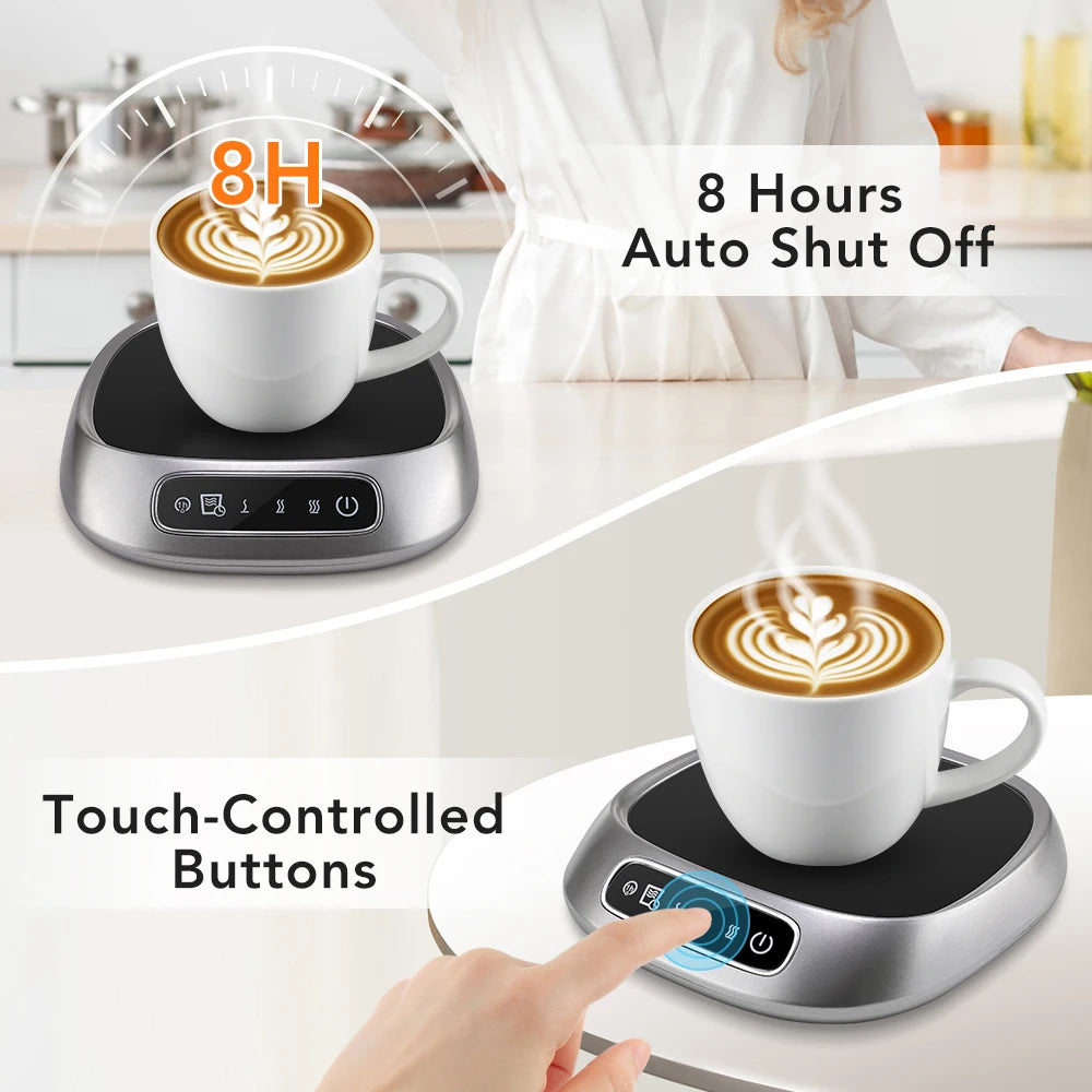 3-Setting Electric Mug Warmer for Desk - 3