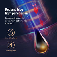 Electric Scalp Massager and Hair Growth Oil Applicator