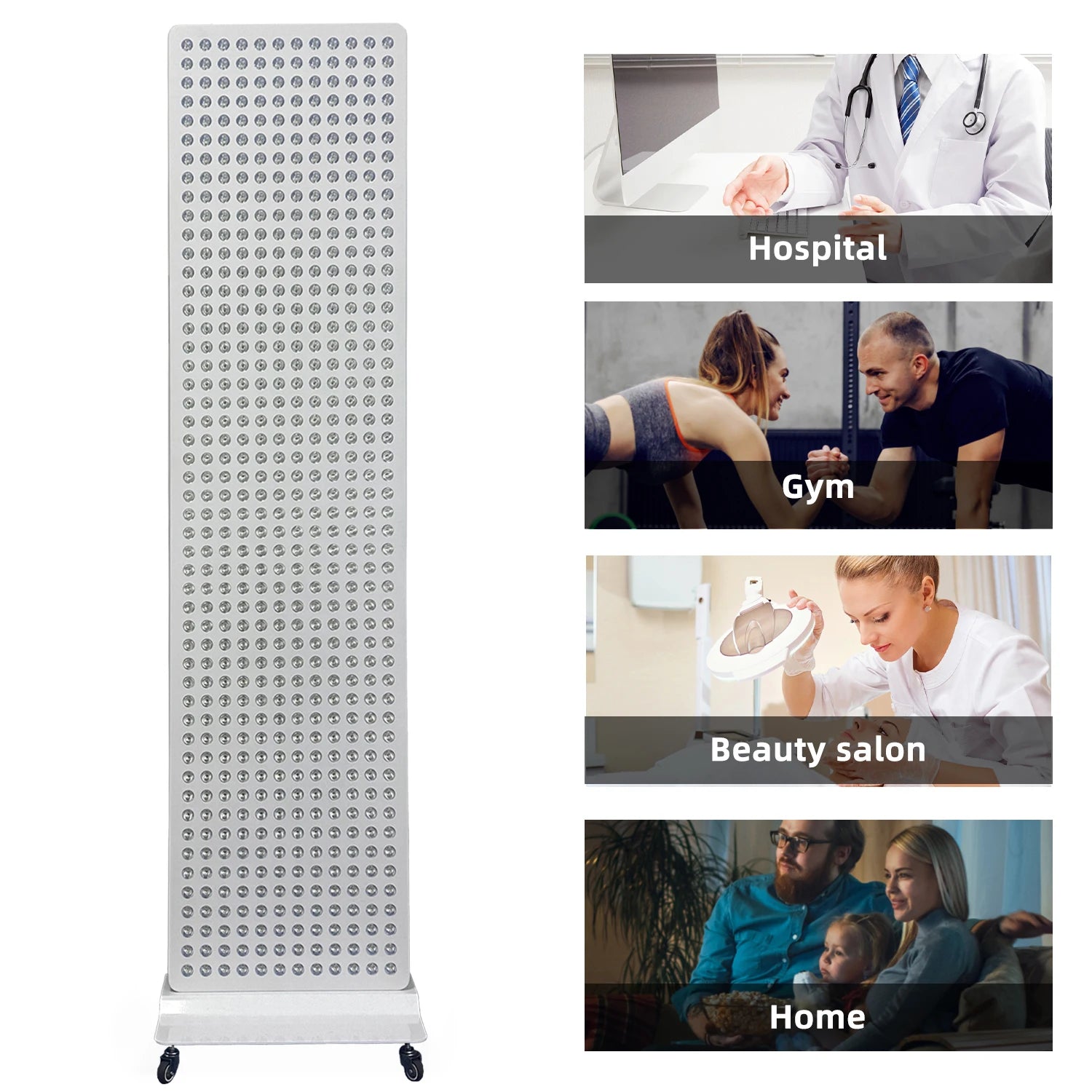 Full Body LED Red Light Therapy Panel for Pain Relief and Skin Care - 7