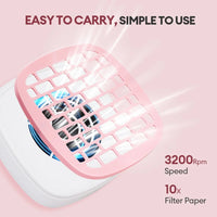 Portable USB Mini Nail Dust Collector Vacuum