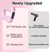 Electric Vibration Fascia Massage Ring for Full Body Muscle Relief