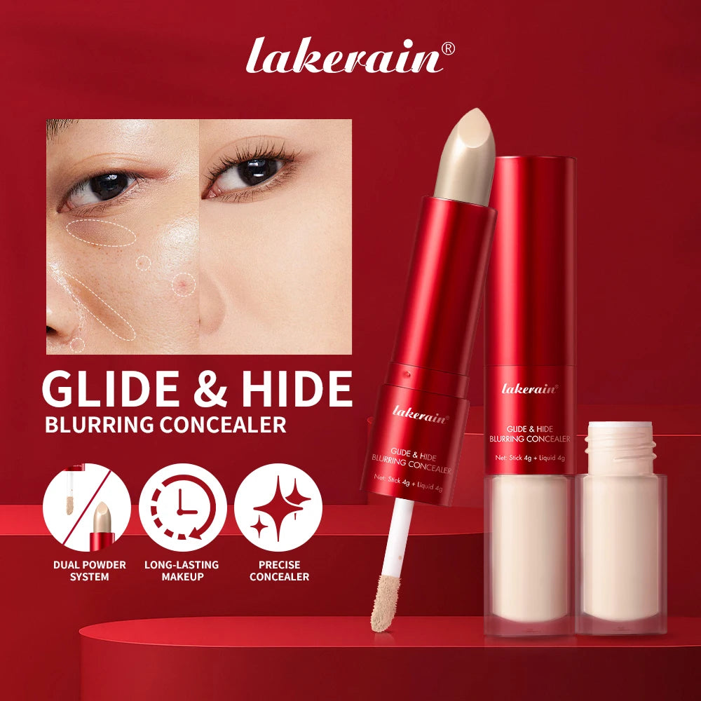 2-in-1 Full Coverage Blurring Liquid Concealer - 5