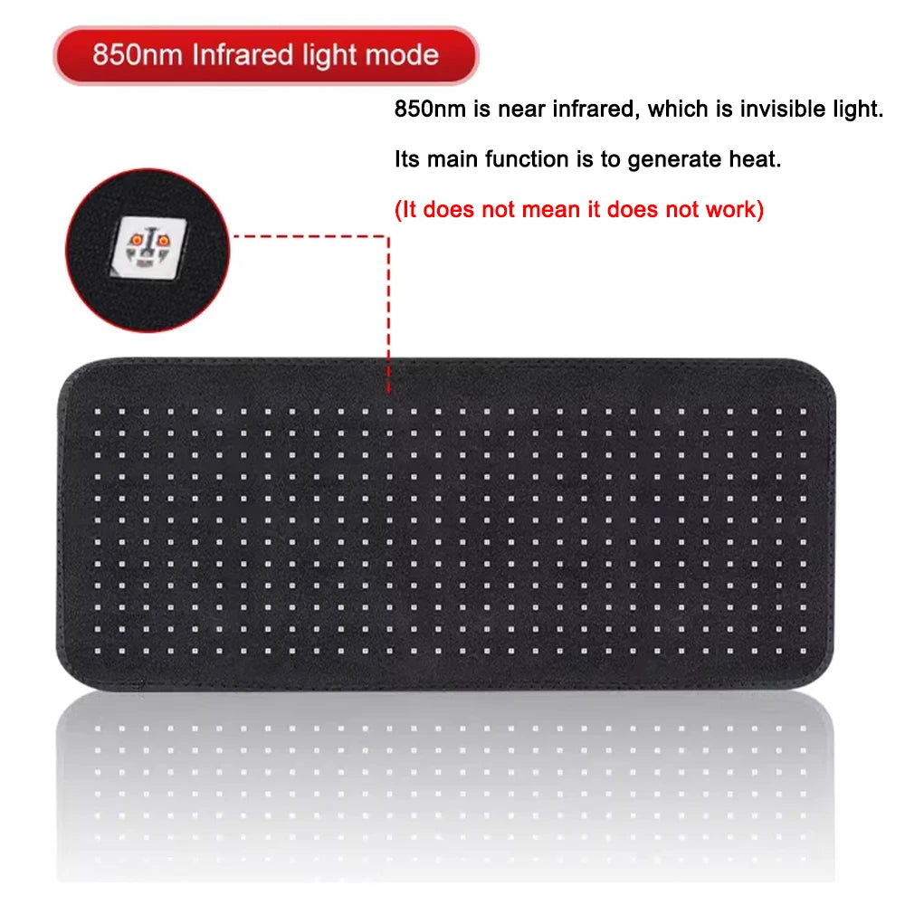 Infrared Red Light Therapy Heating Pad for Full Body Pain Relief - 3