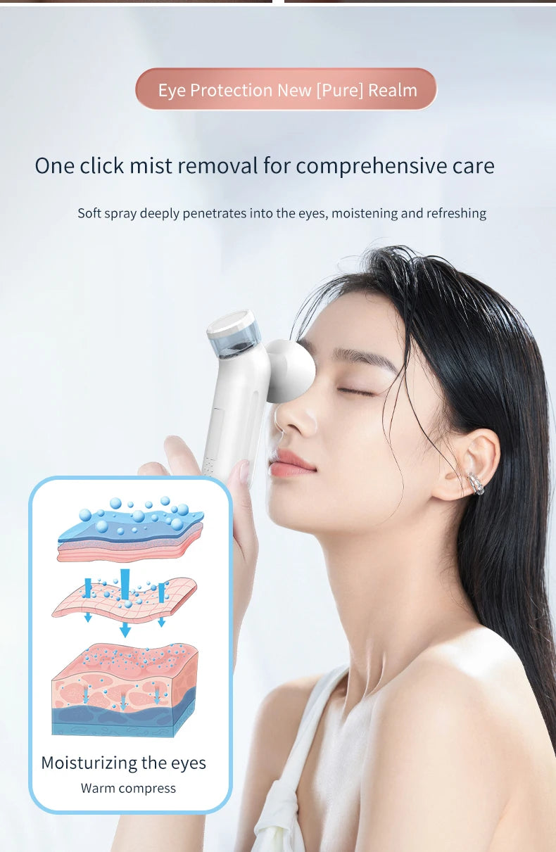 Nano Steam Eye Hydration and Relief Massager - 10
