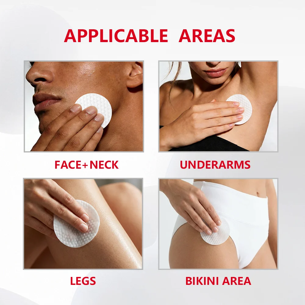 Exfoliating Ingrown Hair & Razor Bump Treatment Pads - 4