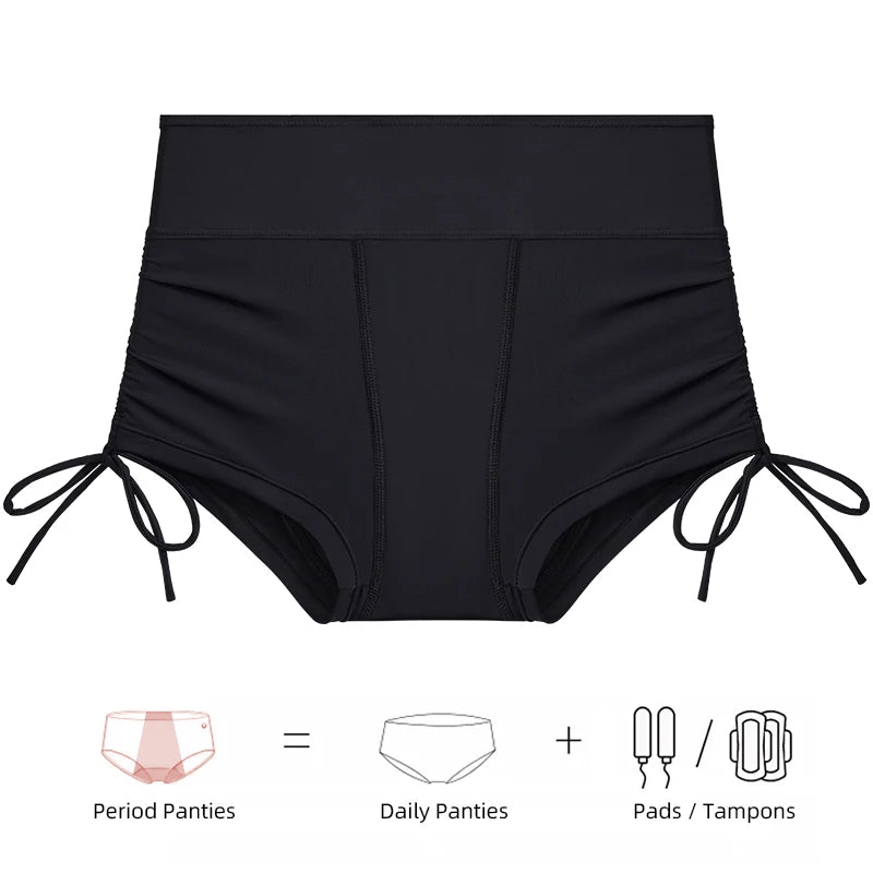 Leak-Proof Period Swim Trunks - 3