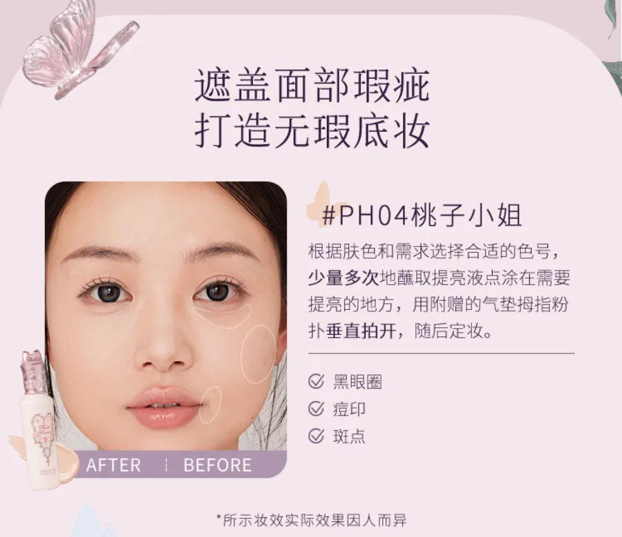 Lightweight Hydrating Concealer for Dark Circles and Blemishes - 18