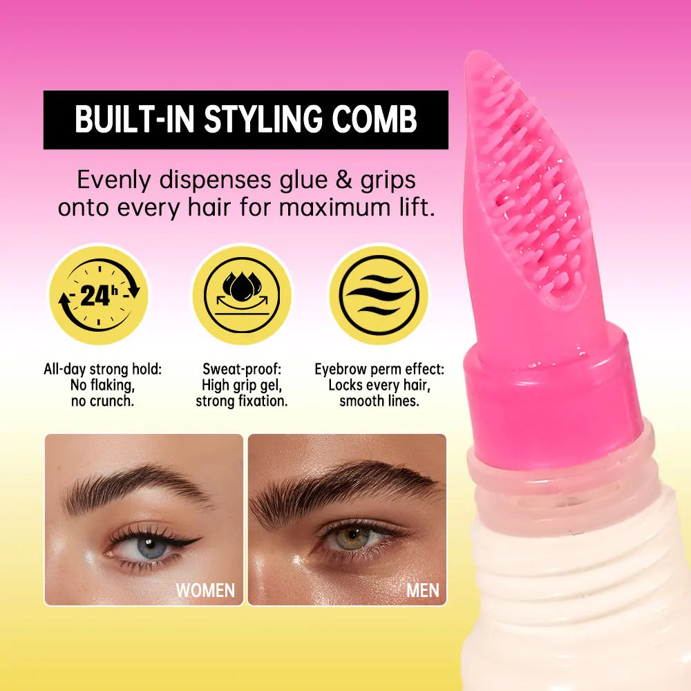 Long-Lasting Eyebrow Lamination Styling Gel - 3