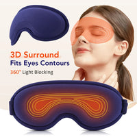 3D Heated Eye Massager for Relief and Sleep