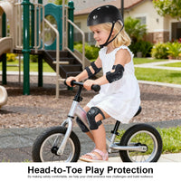 7-Piece Kids Protective Gear and Helmet Set