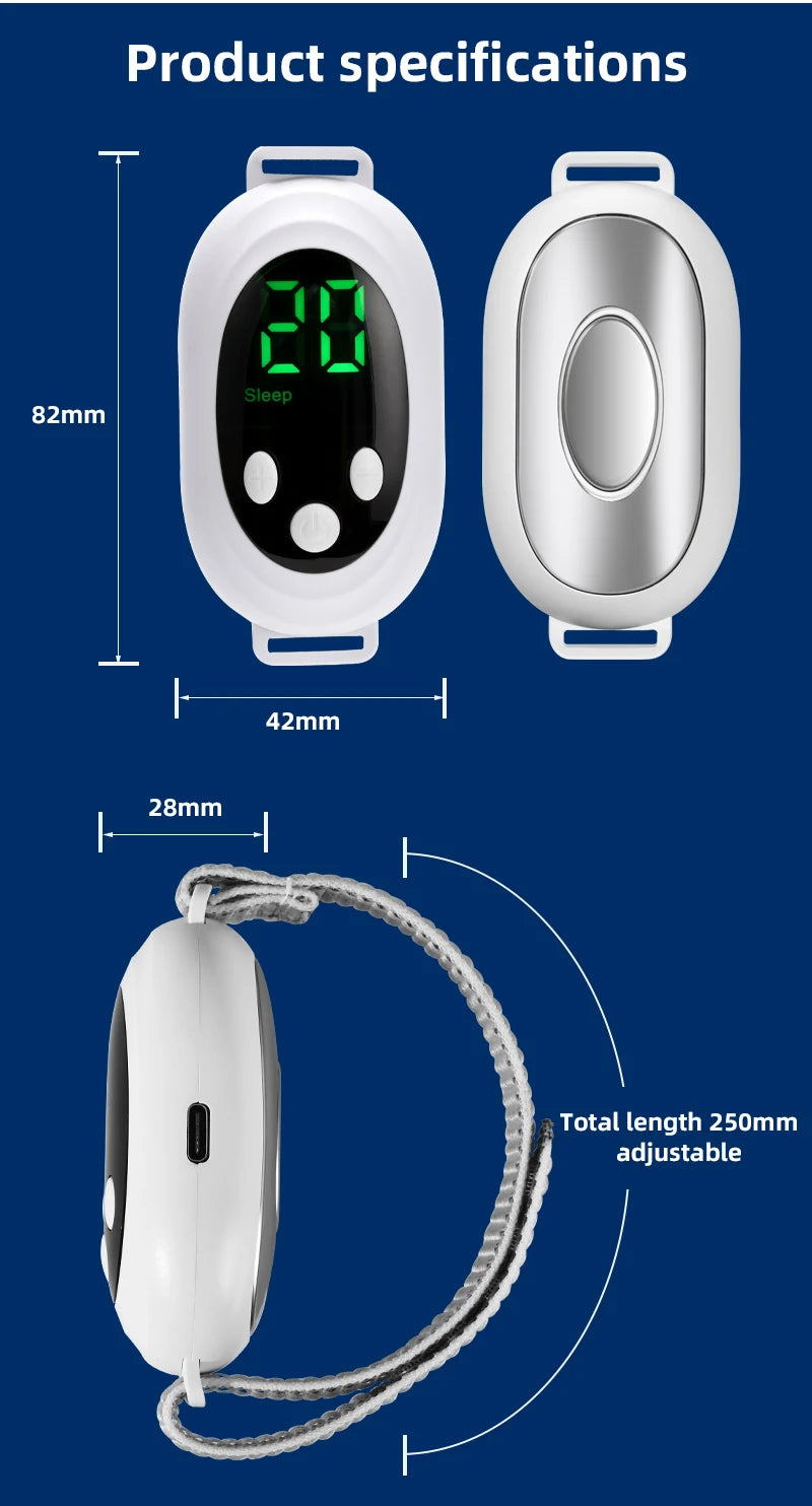 Microcurrent Handheld Sleep Aid Device for Insomnia & Stress Relief - 16