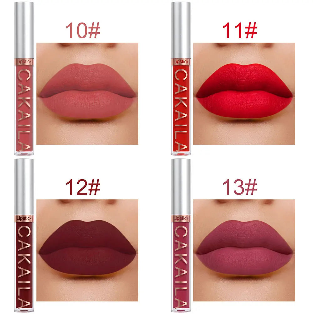 10-Piece Matte Liquid Lipstick Set - 13