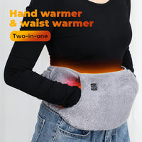 Electric Heated Waist and Hand Warmer Belt