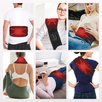 Heated Lumbar Massage Belt for Back Pain Relief
