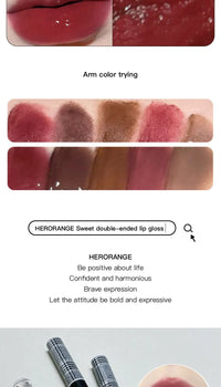 Dual-Ended Matte and Glossy Lip Tint