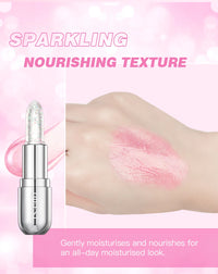 Color-Changing Moisturizing Glitter Lip Balm