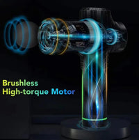 Professional Deep Tissue Percussive Massage Gun for Muscle Recovery