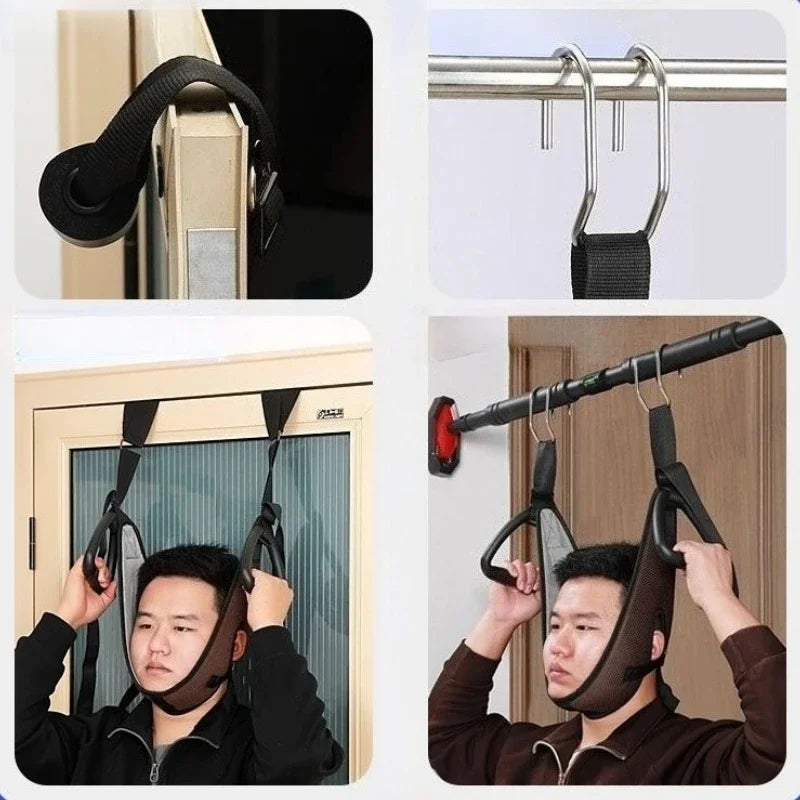 Cervical Neck Traction Stretching Device for Pain Relief - 4