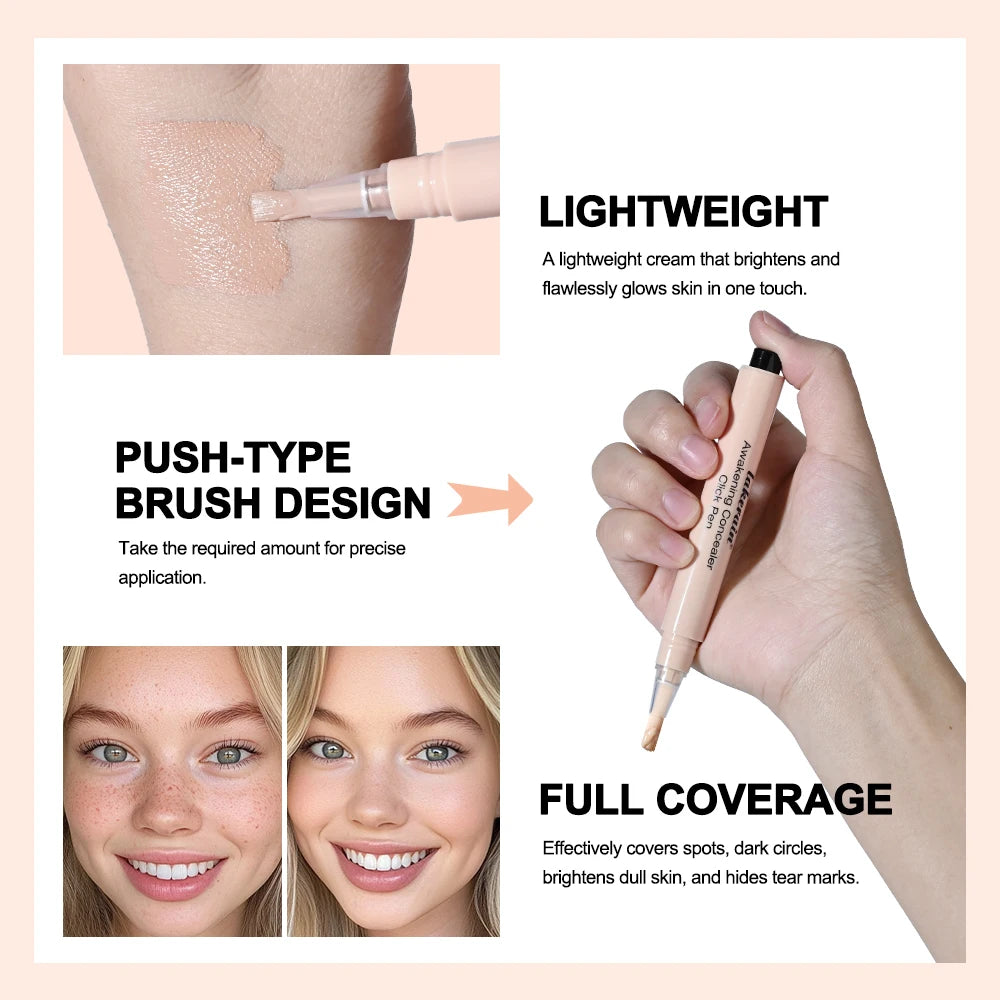 Brightening Concealer Click Pen for Flawless Coverage - 3