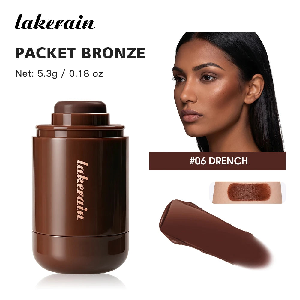Cream Bronzer Contour Stick for Natural Sun-Kissed Glow - 19