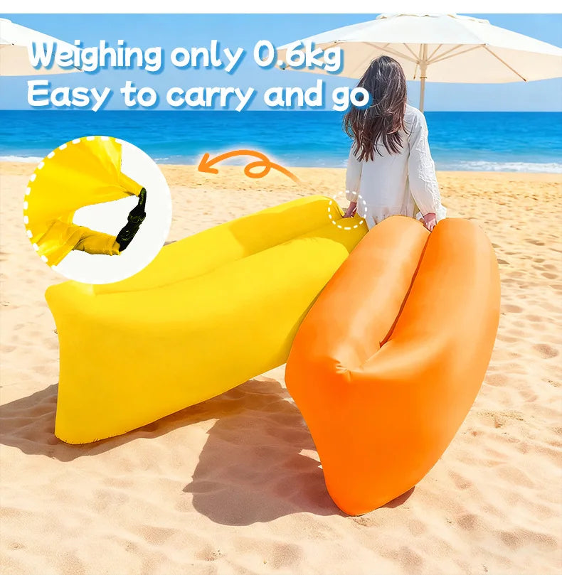 Portable Inflatable Air Sofa for Camping and Beach - 12