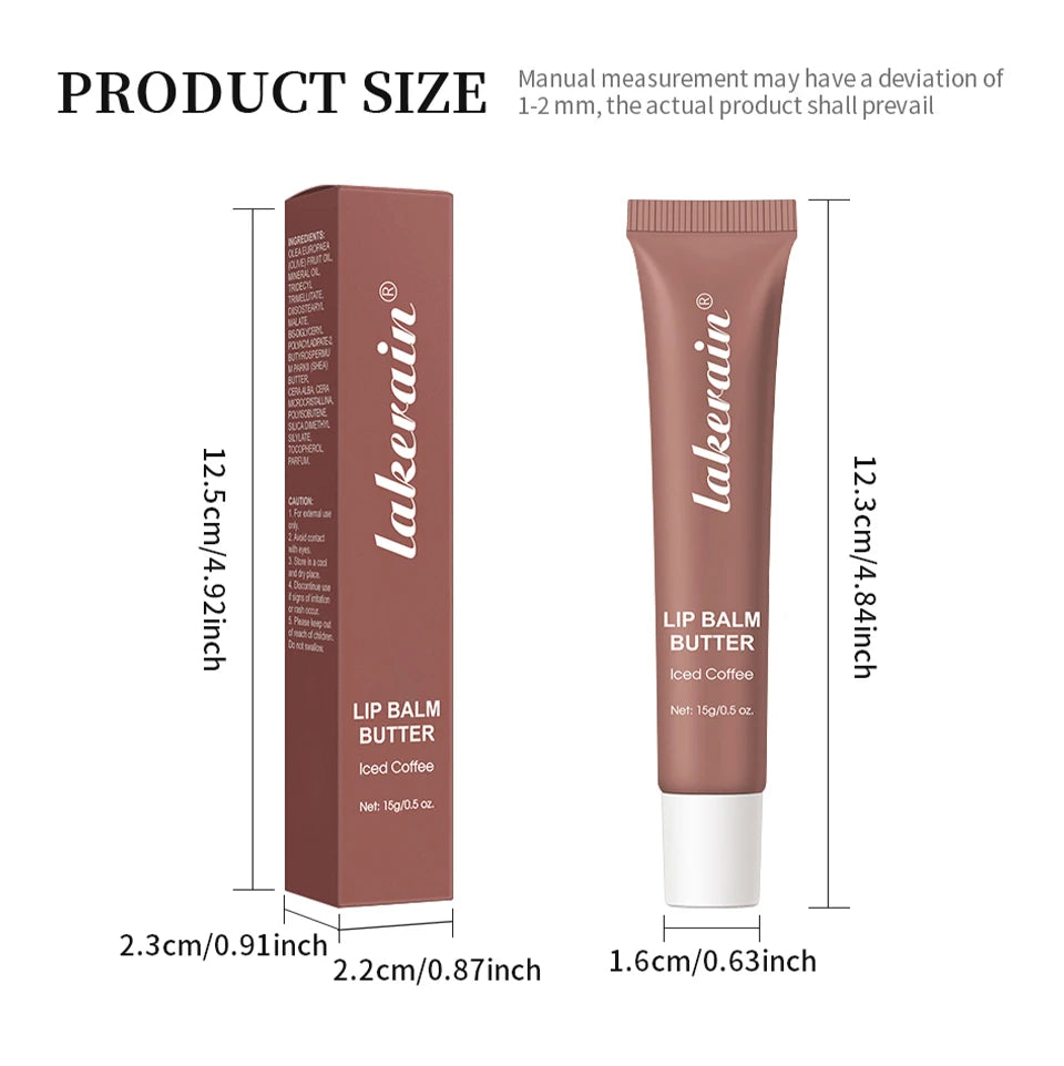 Hydrating Butter Lip Balm for Soft Glossy Lips - 15
