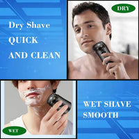 Portable Electric Pocket Shaver for Quick Grooming
