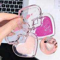Heart-Shaped Water-Luminous Blush & Highlighter Cream